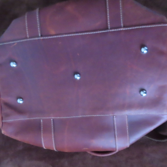 JOSEPH HANNA Fine Leather Goods bag initials PCW - Picture 7 of 10